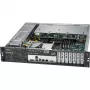 Super Micro Supermicro SC823M TQC-R802LPB - stelažinis korpusas - montuojamas į stelažą - 2U - ATX - SATA/SAS - karštai keičiamas - 800 W - juodas (CSE-823MTQC-R802LPB)