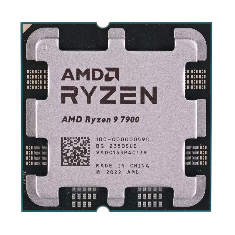 Procesorius AMD Ryzen 9 7900 12C/24T, 3,7-5,4 GHz, 64 MB, 65 W, AM5