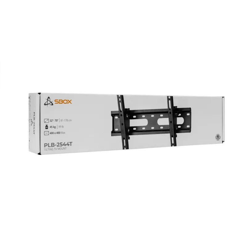 SBOX PLB-2544T-2 laikiklis TV 32–70 colių, 45 kg, VESA iki 400×400