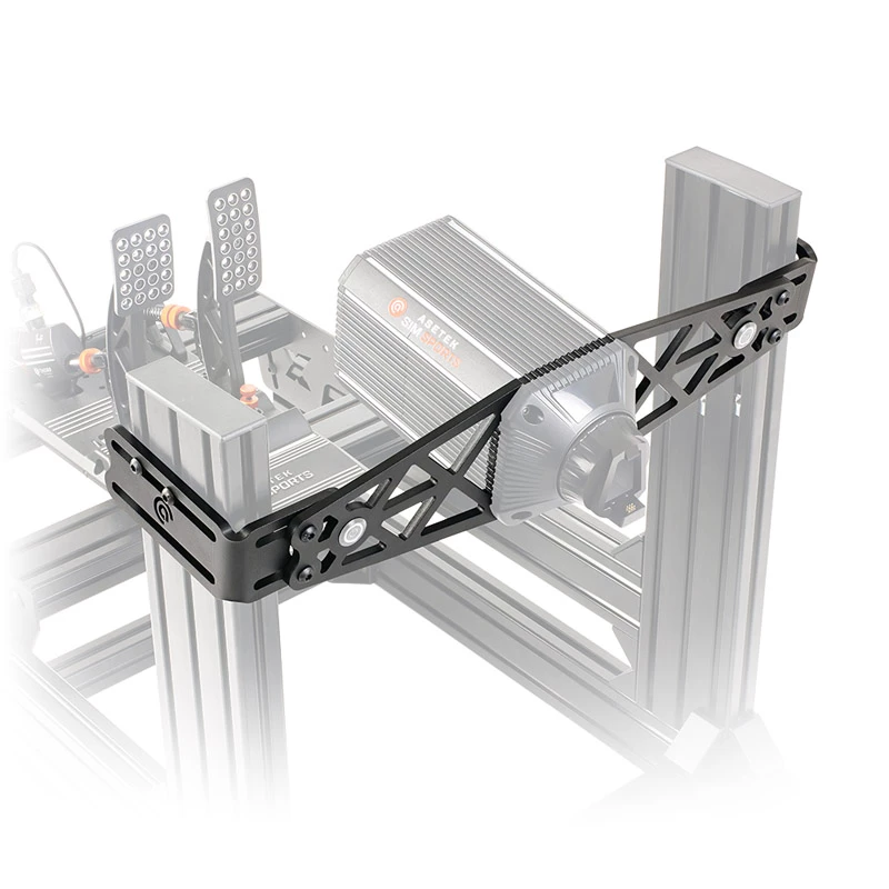 Tvirtinimo laikiklis Asetek SimSports Steel Black 135x535x168mm