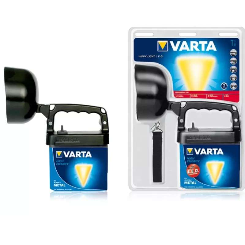 Rankinis žibintuvėlis Varta 18660101421 LED 4W 190lm Juodas Mėlynas