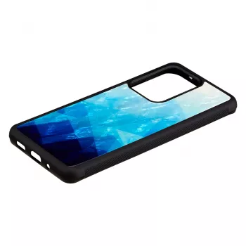 Apsauginis dėklas iKins Samsung Galaxy S20 Ultra, mėlynas ežeras/juodas