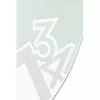 NeXtime klok 8115 Dropped, Ø43 cm, sieninis, sidabrinis
