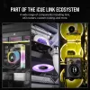CORSAIR iCUE LINK RX140 140mm juodas 2 vnt. pakuotė