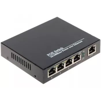 POE Switch SPS-4P/1 5 prievadų