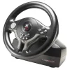 Vairas + pedalai Subsonic SV200 juodai pilkas USB 180° sukimas