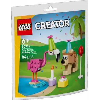 LEGO Creator 30715 Mieli gyvūnai gimtadienio vakarėliui
