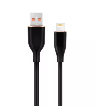 USB-A į Lightning laidas Gembird CC-USB2S-AM8PM-1.5M-BK — USB 2.0, 1,5 m