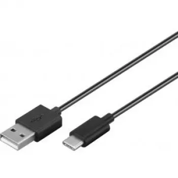Wentronic 45677 USB laidas juodas