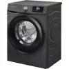 Bomann WAT7186 skalbyklė su džiovinimu, 8 kg skalbti / 5 kg skalbti ir džiovinti, 1400 aps./min., Black Titanium