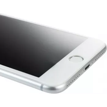 Tucano Tempered Glass 3D ekrano apsauga Apple iPhone 7, 8 – baltas rėmelis