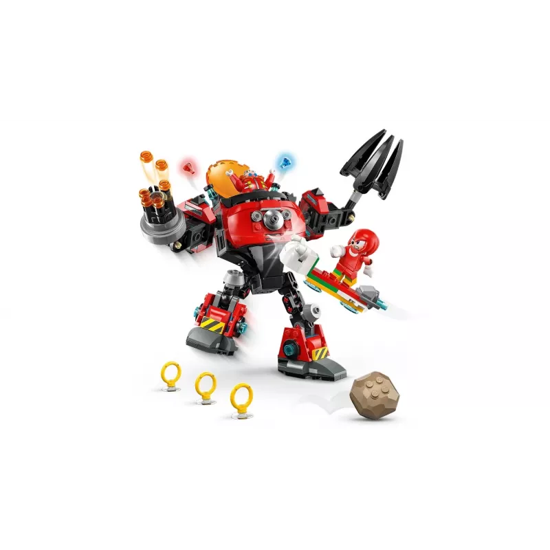 LEGO konstruktorius Sonic the Hedgehog 77005 Knuckles vs Dr Eggman Egg Crusher Mech, 350 dalių, nuo 8 metų