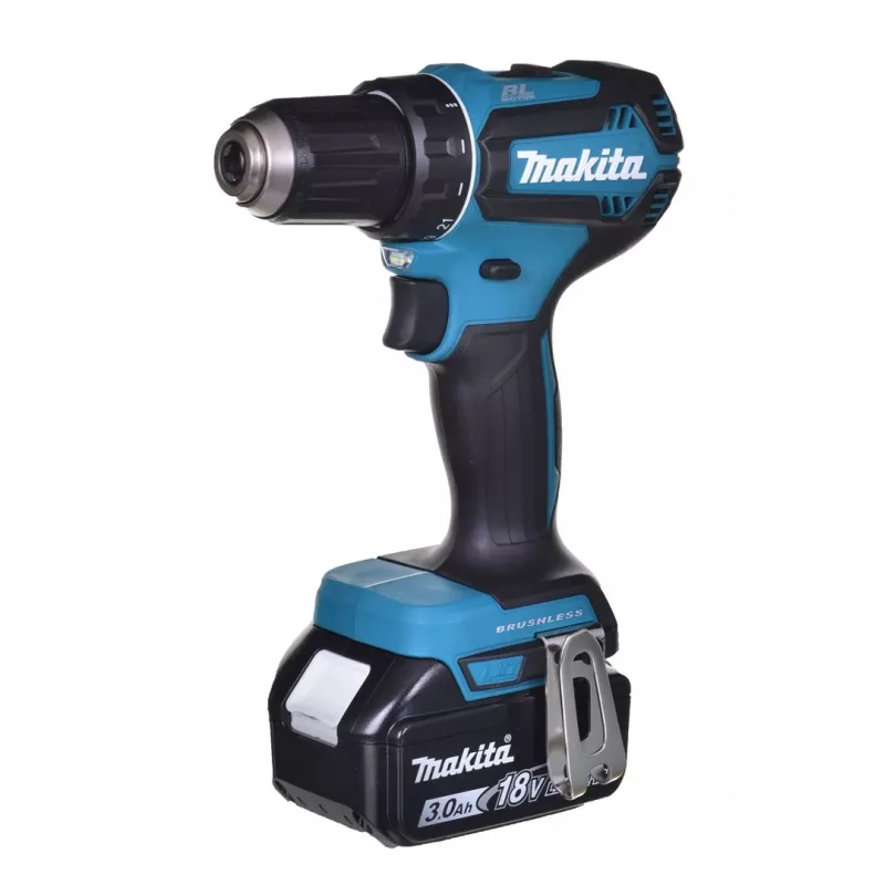 Gręžtuvas MAKITA DDF485RF3J 3x 18V 3Ah
