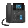 IP telefonas Fanvil X4U juodas 12 linijų LCD Wi-Fi laidinis ragelis