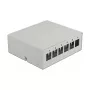 Patch Panel DeLOCK 43410 – 6 prievadų metalinis skirstytuvas