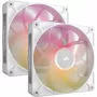 Ventiliatorius Corsair iCUE LINK RX140 MAX RGB 14 cm Baltas 2 vnt 300-1600 RPM