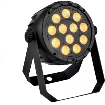 LED PAR šviestuvas EUROLITE PARty Spot Silent RGB/WW – sceninis prožektorius, RGB + šilta balta