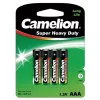 Vienkartinė baterija Camelion R03P-BP4G AAA Cinko-anglis