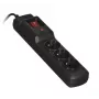Activejet COMBO 3GN 5M juodas ilgintuvas su laidu