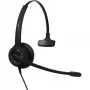Mono USB ausinės Plusonic 10.1P – viena ausinė skirta pokalbiams su Teams ir Skype