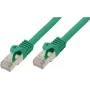 Tinklo kabelis žalias Cat7 S/FTP S/CONN RJ45-RJ45 30m