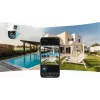 DAHUA P3D-3F-PV-0280B/0600B belaidė vaizdo kamera su WiFi