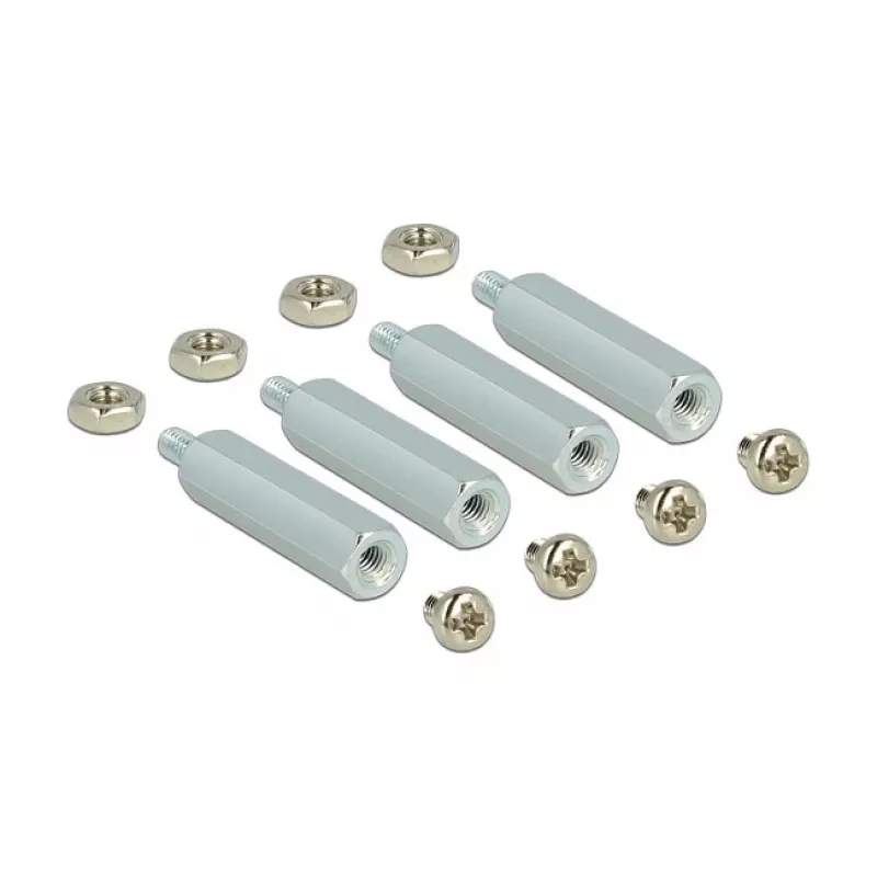 Vidinis mSATA adapteris DELOCK 62648 su Micro-USB sąsaja, 6 Gbit/s, 65×56×12 mm