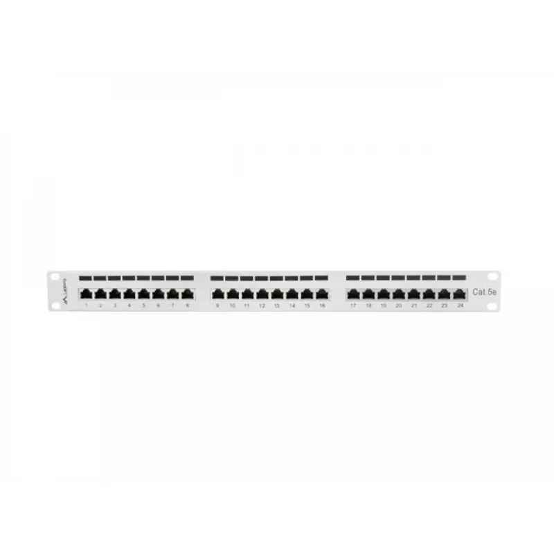 Patch Panel 1U Lanberg PPS5-1024-S 24 prievadų ekranuotas Cat5e