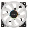 Ventiliatorius Cryorig Crona X 120 mm Baltas — 400–1700 RPM, 60,6 CFM, 2,65 mmH2O