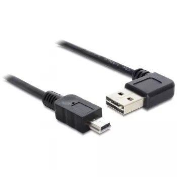 USB laidas DeLOCK 85175 USB 2.0 0,5 m USB A Mini-USB B juodas