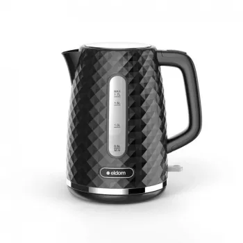 NELO virdulys, talpa 1,7 l, galia 2000 W, juodas