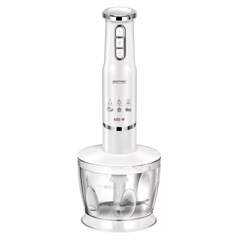 Panardintuvas MPM MBL 43 baltas 600W su priedais