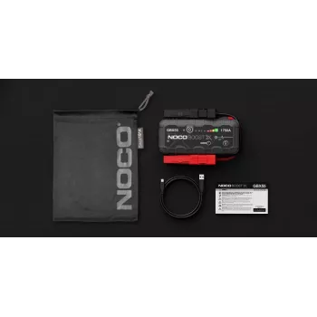 Užvedimo starteris NOCO GBX55 1750 A Ličio jonų, 46 Wh, IP65, benzinui iki 7,5 L / dyzelinui iki 5 L