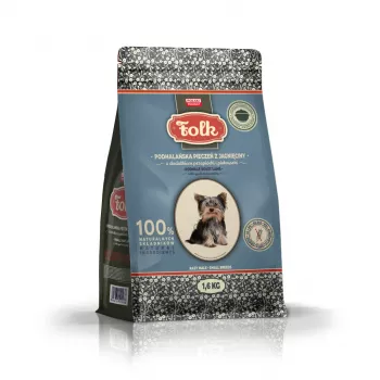 FOLK Small breeds ėriuko kepsnys Podhale stiliumi su putpele ir petražole - sausas šunų ėdalas - 1,6 kg
