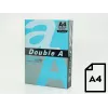 Spalvotas popierius Double A, 80g, A4, 500 lapų, giliai mėlyna