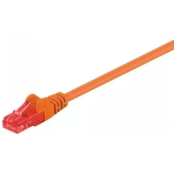Goobay 15m 2xRJ-45 tinklo laidas Orange Cat6