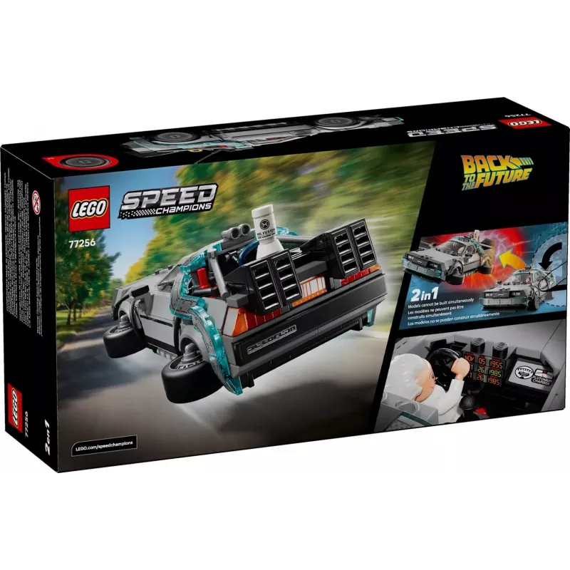 LEGO Speed Champions 77256 Laiko mašina iš filmo „Atgal į ateitį“