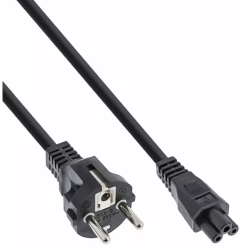 HP 213350-001N Maitinimo laidas Euro CEE 7/4 į C5 1.8 m, juodas