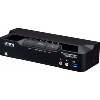 ATEN CS1922A KVMP jungiklis 2-jų prievadų, DisplayPort, USB 3.0, 8K