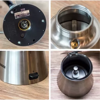 Kavos aparatas ROMMELSBACHER EKO 366/E Elpresso deLuxe, espresso virimo aparatas