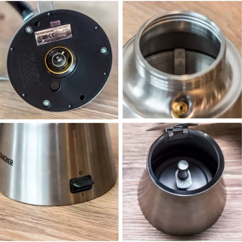 Kavos aparatas ROMMELSBACHER EKO 366/E Elpresso deLuxe, espresso virimo aparatas