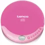 Nešiojamas CD grotuvas Lenco CD-011 rožinis