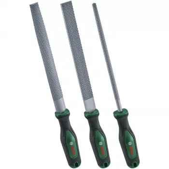 Bosch medžio raszplių rinkinys, 3 dalys, dildės