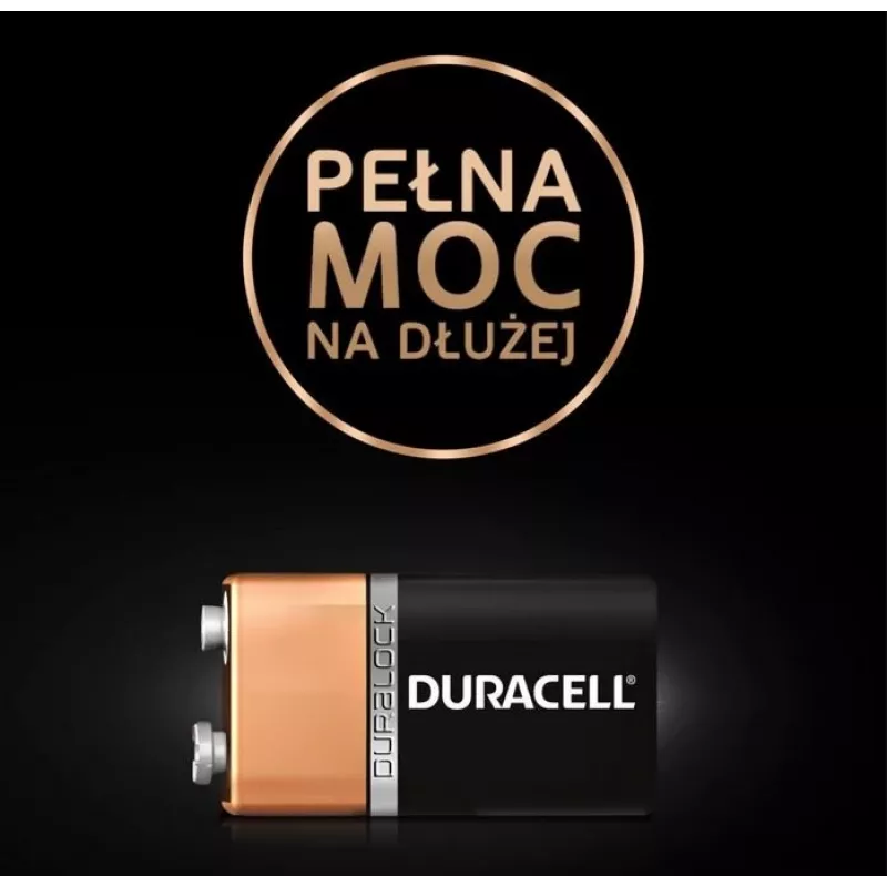 Duracell 9V baterija vienetinis paketas 9VDUR BT0009