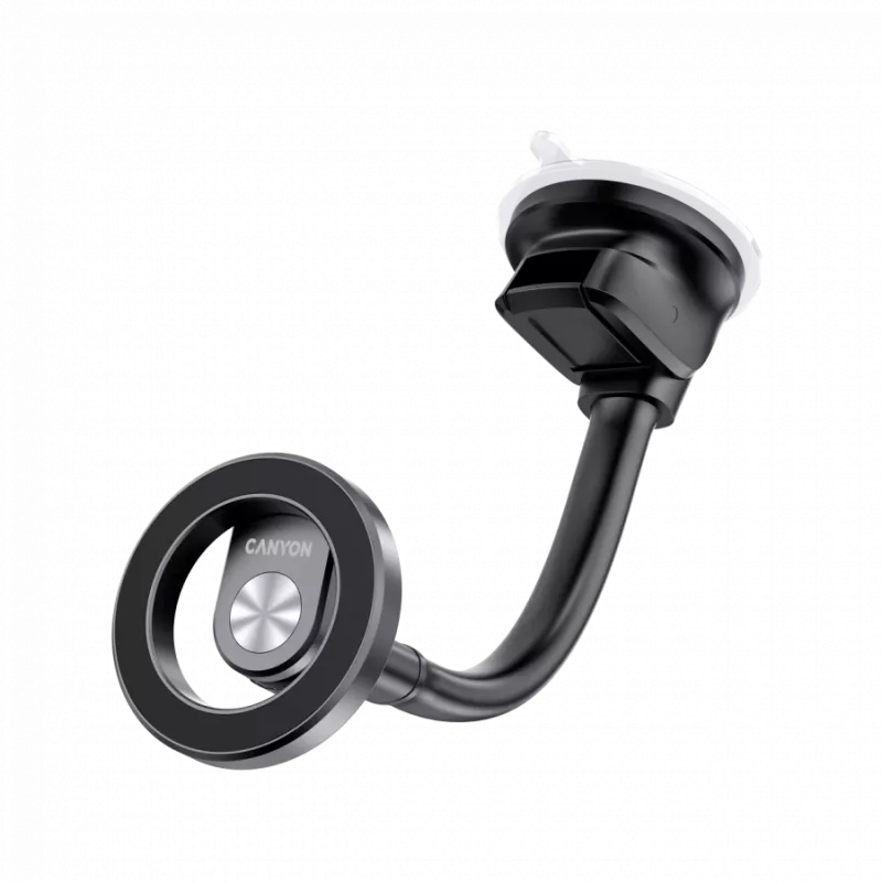 CANYON magnetinis laikiklis automobiliui OnGrip 12 siurblys + oro anga juodas
