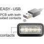 USB kabelis DeLOCK 85194 USB 2.0 2 m baltas