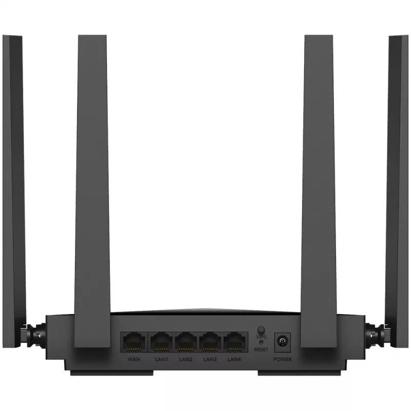 Stalinis maršrutizatorius Cudy WR3600 Dviejų juostų Wi‑Fi 7 (802.11be), iki 2882 Mbps, 4× Gigabit LAN, 1× WAN, juodas