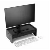 Durable 508201 stalčius monitoriaus laikikliui juodas metalinis 468 mm plotis 221 mm gylis 53 mm aukštis