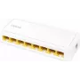 LogiLink tinklo jungiklis – 8 RJ45 prievadai – Gigabit – plastikinis korpusas – baltas