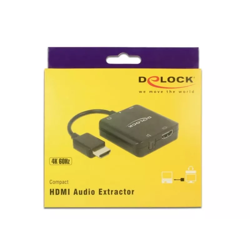 HDMI tipo A vaizdo kabelio adapteris DeLOCK 63276